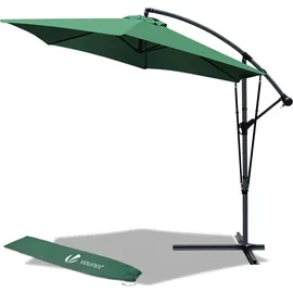 VOUNOT Ampelschirm 300 cm Grün
