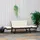 Outsunny Polyrattan Gartensofa 2-Sitzer Loungesofa braun