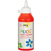 Kreul Mucki Stoff-Fingerfarbe 250 ml rot