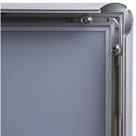 Showdown Displays Showdown Klapprahmen - Din A4 - Komplett-set - Coffee Englisch - Braun/silber