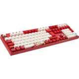 Varmilo VEA109 Koi Gaming Tastatur, MX-Silent-Red, weiße LED