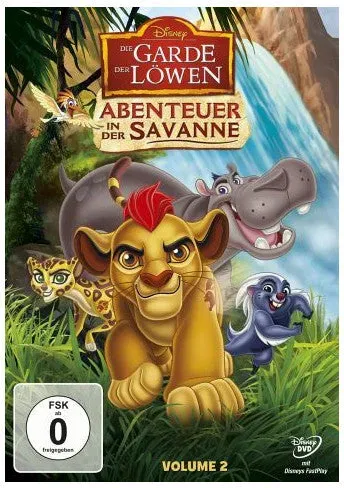 DVD Die Garde der Löwen - Vol. 2 - Abenteuer in der Savanne | Kinderfilm, Zeichentrick, USA