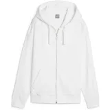 Puma Damen Kapuzensweat HER Full-Zip Hoodie, PUMA WHITE, L