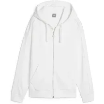 Puma Damen Kapuzensweat HER Full-Zip Hoodie, PUMA WHITE, L