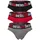 Diesel Slip grau/rot/schwarz/weiß S 3er Pack