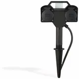 Heitronic Energieverteiler 15 m Schwarz 2 St.