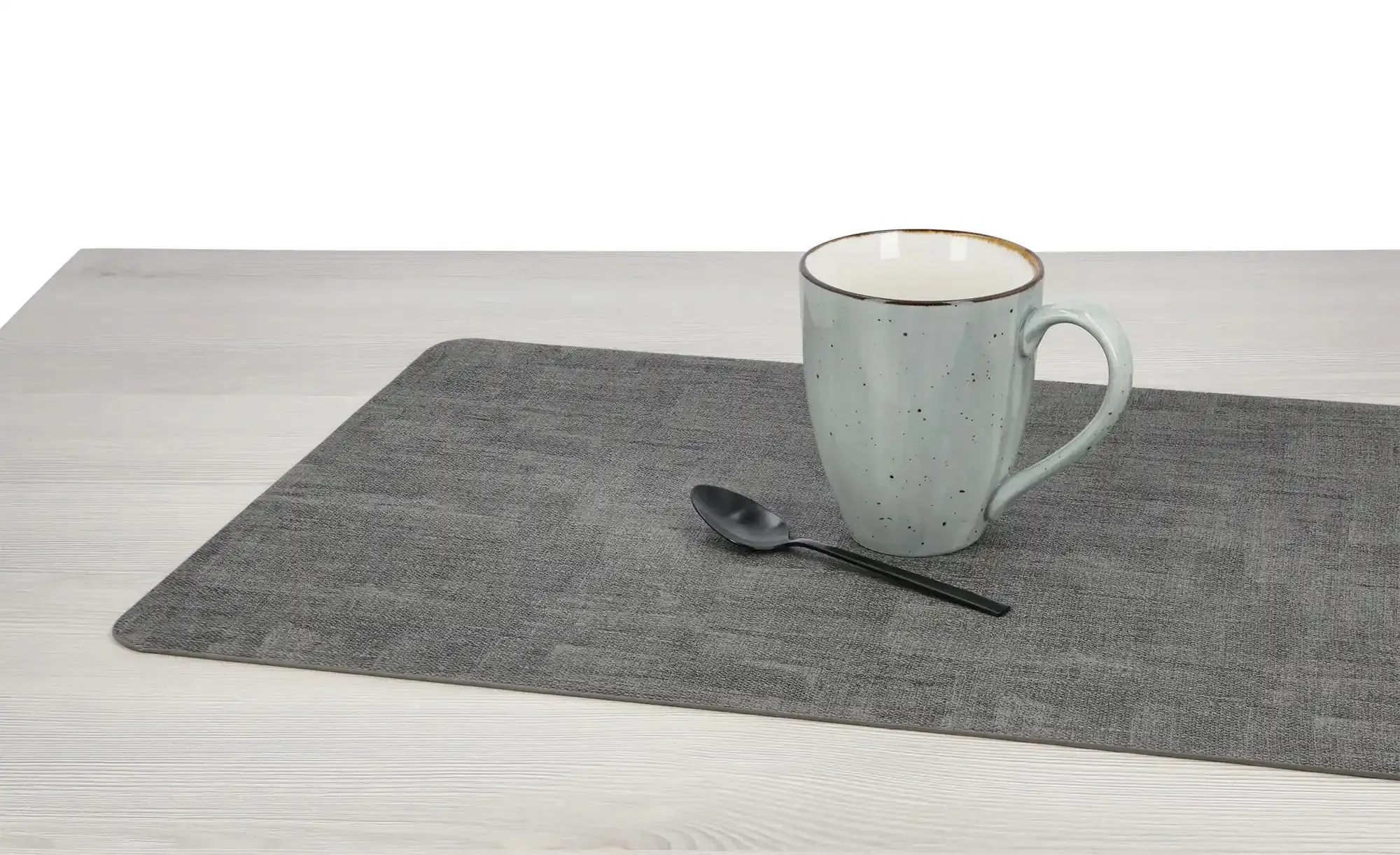 KHG Platzmatte   ¦ grau ¦ Kunststoff ¦ Maße (cm): B: 33