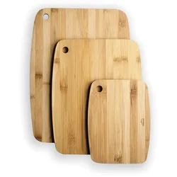 Satz 3 Schneidebretter Bamboo Lacor