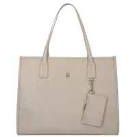 Tommy Hilfiger Th City Shopper Tasche 38 cm white clay