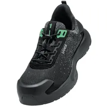 Uvex S1 PL PU/TPU W11 6808245 Sicherheitshalbschuh S1PL Schuhgröße (EU): 45 schwarz, grün 1 x-craft Halbschuhe 68082 Weite 11 Grösse (S1P, 45)