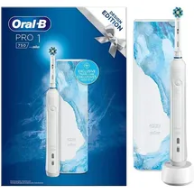 Oral-B Pro 1 750 Design Edition weiß + Reiseetui