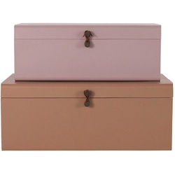 House Doctor - Metall Aufbewahrung Beige/Rosa