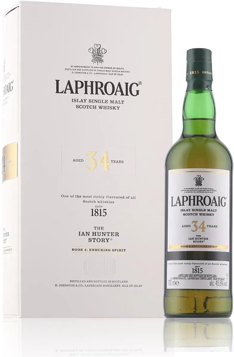 Laphroaig 34 Years The Ian Hunter Story 45,5% Vol. 0,7l in Geschenkbox