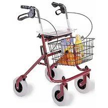 PARAM Rollator Standard mit Korb und Tablett 01270718 silber
