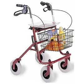 PARAM Rollator Standard mit Korb und Tablett 01270718 silber
