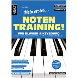 Artist Ahead Mein erstes Notentraining für Klavier & Keyboard!  - Jens Rupp - Lehrbuch