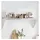 vidaXL Wandregal 100 x 30 x 31 cm Silbern