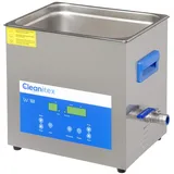 Cleanitex CXD10 set (10 Liter), Ultraschallreinigungsgerät mit 40 kHz Frequenz, Ultraschallbad aus SUS304, Ultraschall Reinigungsbad mit 240 Watt Ultraschall-leistung, Ultraschallreiniger mit Heizung