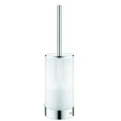 Grohe Selection WC-Bürstengarnitur 41076000 chrom, Glas, Wandmontage, verdeckte Befestigung