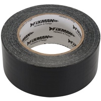 FIXMAN 190160 Extrarobustes Gewebe-Klebeband 50 mm x 50 m,