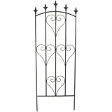 Hti-Living Rankgitter Celia 60 x 30 cm Schwarz