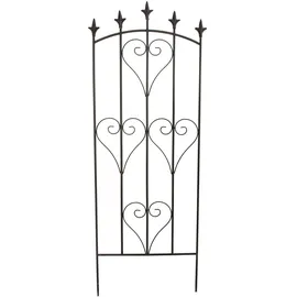 Hti-Living Rankgitter Celia 60 x 30 cm Schwarz