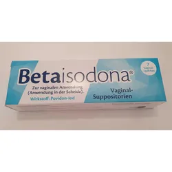 Betaisodona Vaginal-Suppositorien 7 Stück