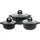 ELO BASIC Topf-Set 6-tlg. 3 x Topf mit Deckel