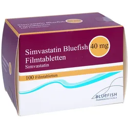 SIMVASTATIN Bluefish 40 mg Filmtabletten 100 St