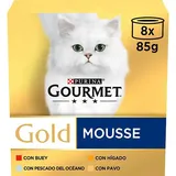 Purina Gourmet Gold Mousse Nassfutter Für Katzen 48x85g - 48x85g