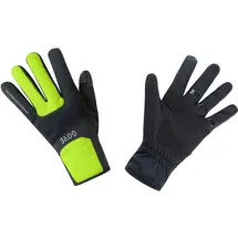Gore Wear M Gore Windstopper Thermohandschuhe black/neon yellow 3XL
