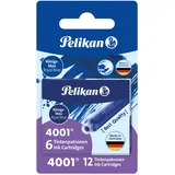 Pelikan Tintenpatronen 4001 TP/6 königsblau