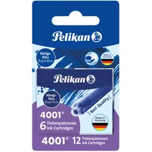 Pelikan Tintenpatronen 4001 TP/6 königsblau
