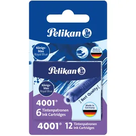 Pelikan Tintenpatronen 4001 TP/6 königsblau