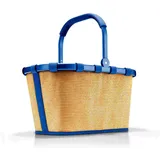 Reisenthel carrybag frame raffia blue