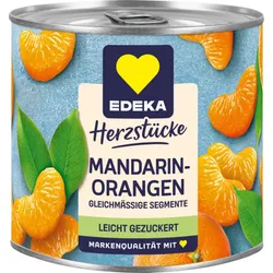 EDEKA Herzstücke Mandarin-Orangen leicht gezuckert 312G