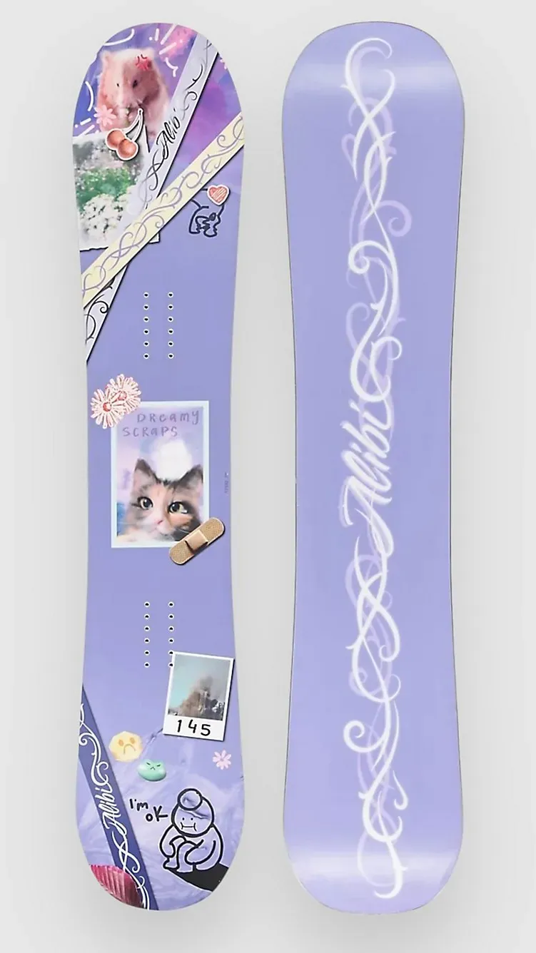 Alibi Snowboards Dreamy Scraps 2026 Snowboard uni Gr. 151