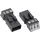 WAGO Netz-Steckverbinder WINSTA MINI Serie (Netzsteckverbinder) WINSTA MINI Stecker, gerade Gesamtpolzahl: 2 + PE 16 A Schwarz 1 St.