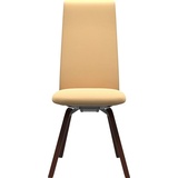 Stressless® Polsterstuhl Laurel, High Back, Größe M, mit schräggestellten Beinen in Walnuss gelb
