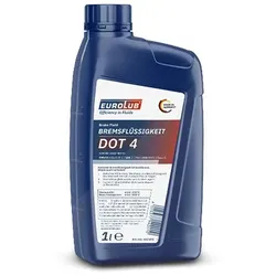 Eurolub 1 L Bremsflüssigkeit DOT4 [Hersteller-Nr. 542001] für Abarth, Acura, Aiways, Alfa Romeo, Alpina, Alpine, Aro, Asia Motors, Aston Martin, Audi,