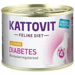 KATTOVIT Feline Diet Diabetes Huhn 185 g