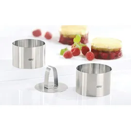 GEFU Dessert- und Vorspeisenringe FORMA 2 Stk.