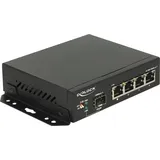 DeLock 87704 - Switch 4 Port 1 SFP