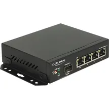DeLock 87704 - Switch 4 Port 1 SFP