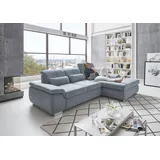 die planbar Ecksofa »MP-IN16037 L-Form mit Federkern-Polsterung«, mit Sitztiefenverstellung & Zierkissen