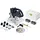 Festool SYMC 70 EB-Basic SYMMETRIC Akku Leistensäge 36 V (2 x 18 V) 216 mm + 2x Akku 8,0 Ah + Systainer