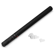 Magic FX Handbetriebene Konfettikanone PRO 80cm Herzen Weiß
