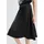 QS Satinrock Damen Minirock Schwarz 36