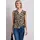 STREET ONE Blusentop mit Leo-Print und Rüschen beige 42