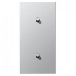 Jung Abdeckung mit 2x1 Kipphebel senkrecht Kegel (Aluminium)